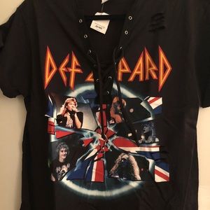 Def Leppard graphic tee brand new with tags